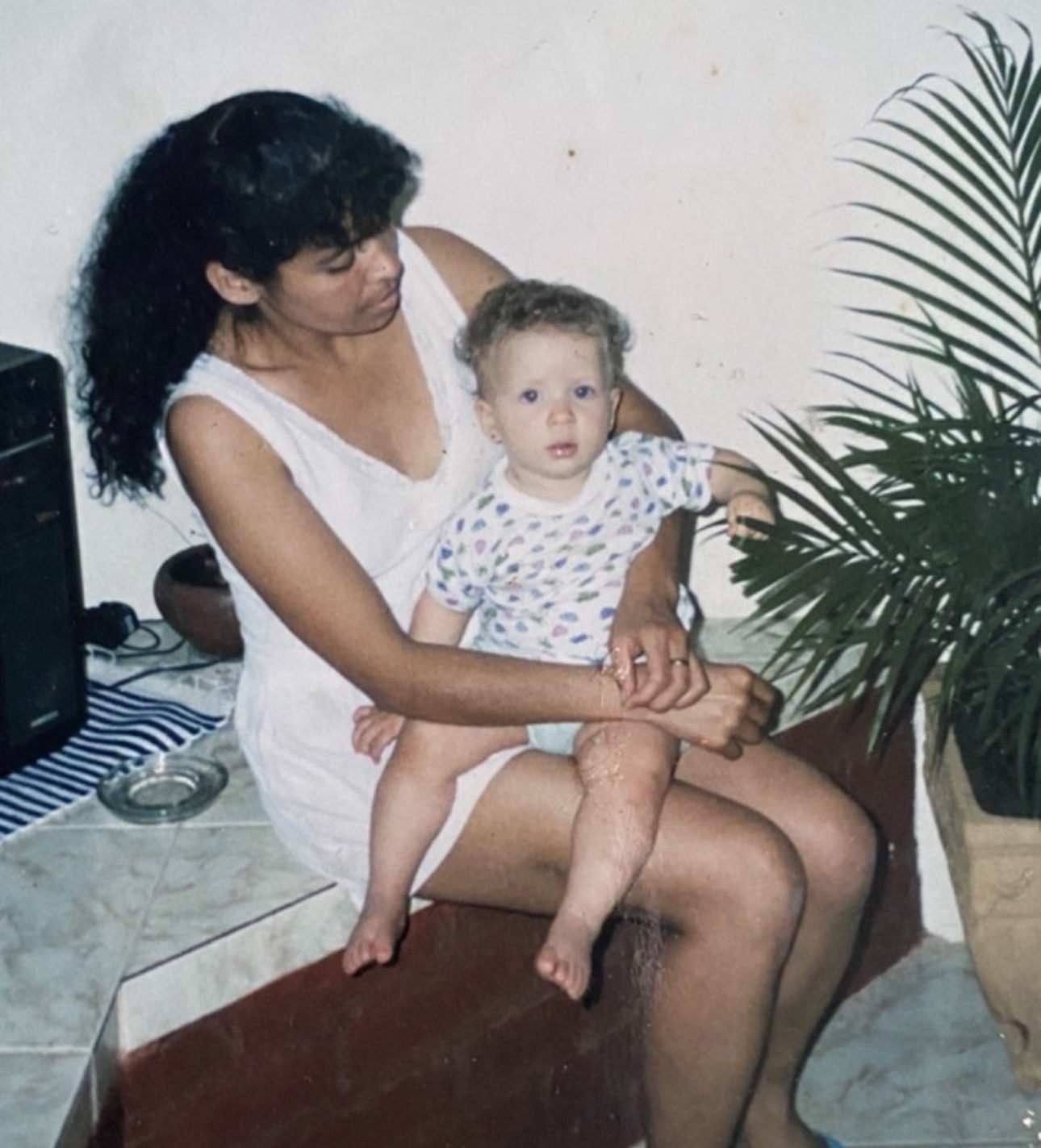 A cherished memory with my mom